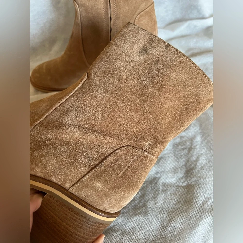 Aquatalia suede ankle